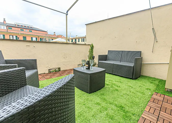 Apartment Plein Ciel - Attico Vicino Al Centro - Parcheggio Privato Genoa